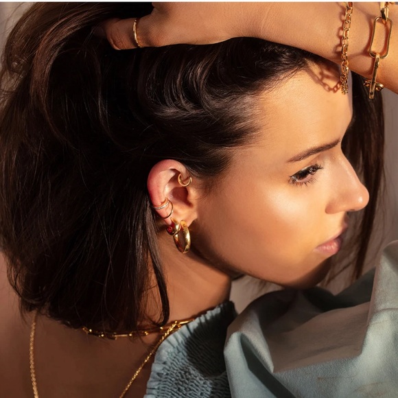 MONICA VINADER Alta Capture Mini Link Charm Bracelet O/S - Picture 5 of 12